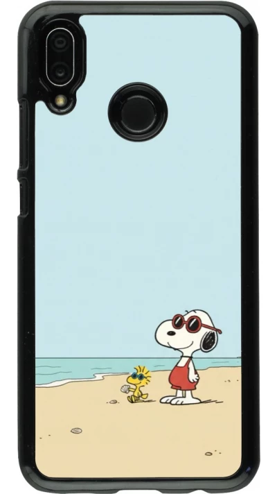 Huawei P20 Lite Case Hülle - Snoopy on the beach Summer 2026