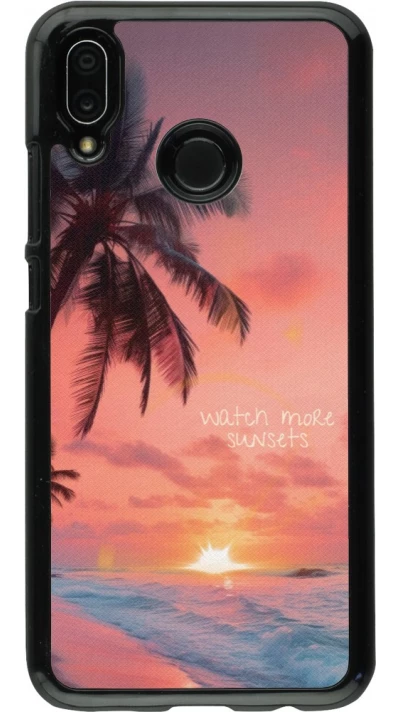 Huawei P20 Lite Case Hülle - Watch more sunsets Summer 2026