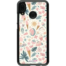 Huawei P20 Lite Case Hülle - Sommer Pink Muster