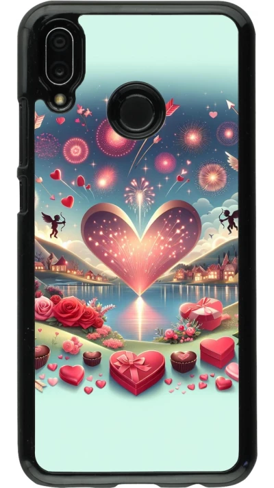 Huawei P20 Lite Case Hülle - Valentin 2025 Schick
