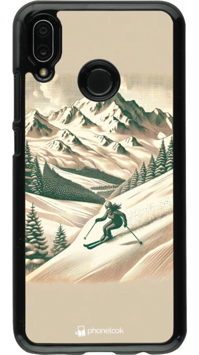 Huawei P20 Lite Case Hülle - Vintage Skiberg