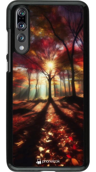 Huawei P20 Pro Case Hülle - Herbstlicher goldener Glanz