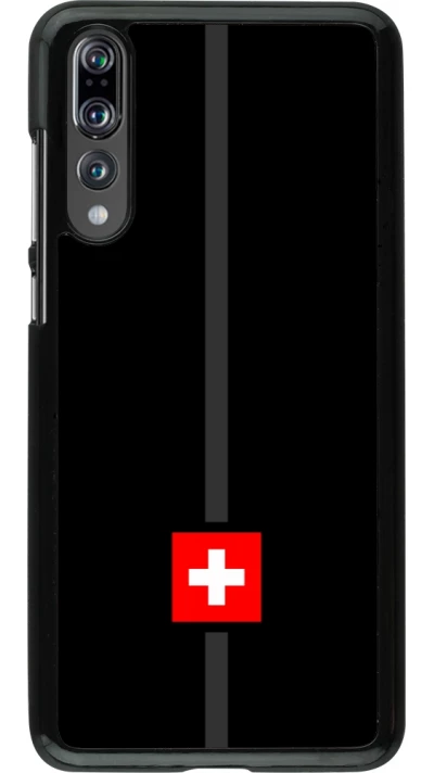Huawei P20 Pro Case Hülle - Kanton CH schwarz