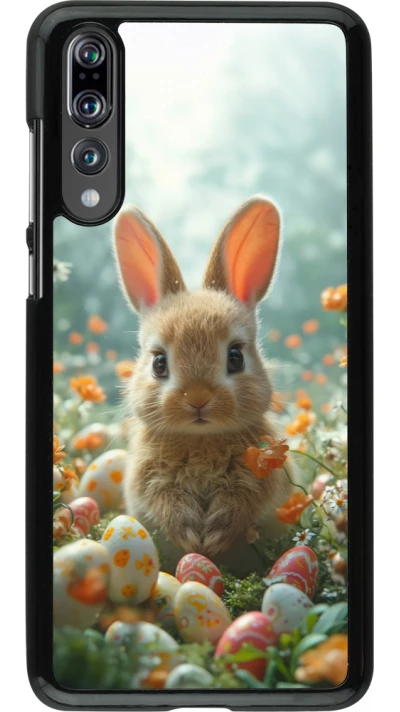 Huawei P20 Pro Case Hülle - Easter 2026 Rabbit in the garden