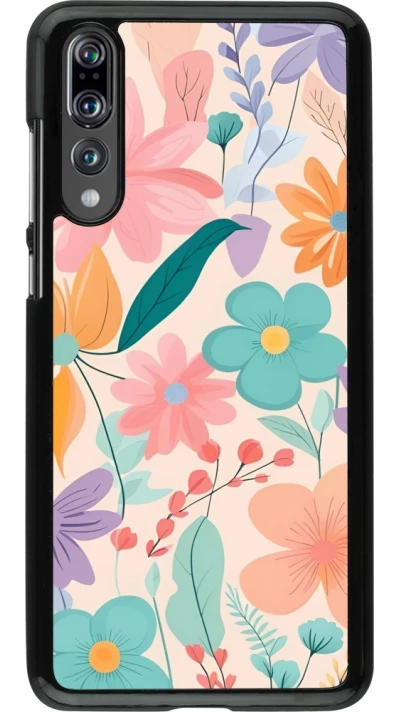 Huawei P20 Pro Case Hülle - Easter 2024 spring flowers