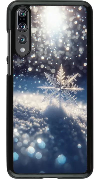 Huawei P20 Pro Case Hülle - Schneeflocke Solar Glanz