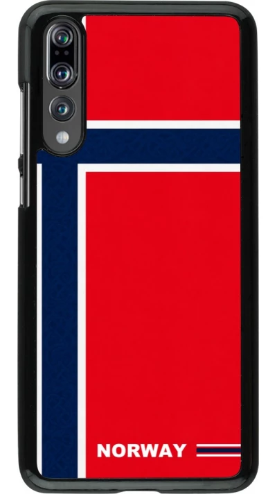 Huawei P20 Pro Case Hülle - Norwegen 2026 personalisierbares Fussballtrikot