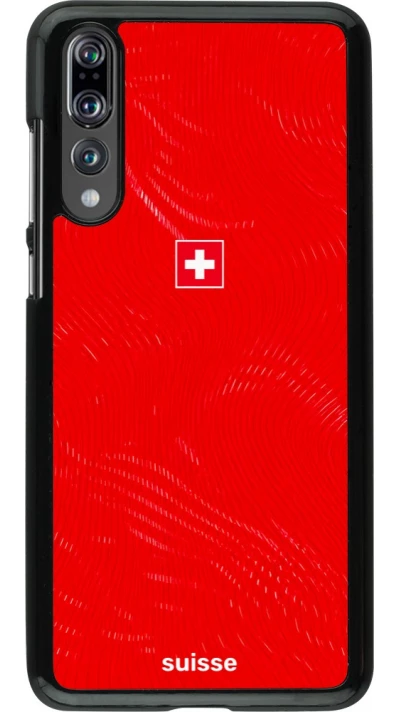 Huawei P20 Pro Case Hülle - Schweiz 2026 personalisierbares Fussballtrikot