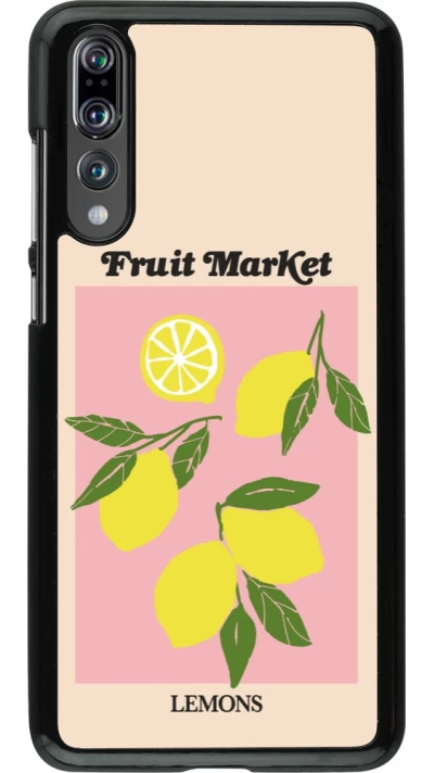 Huawei P20 Pro Case Hülle - Fruit market lemons 2026