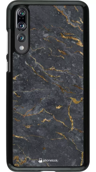 Hülle Huawei P20 Pro - Grey Gold Marble