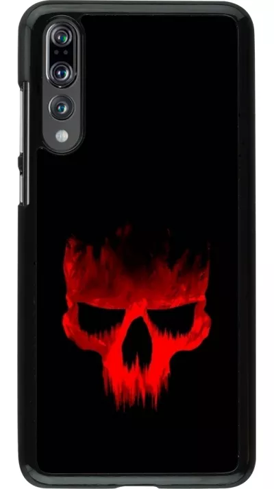 Huawei P20 Pro Case Hülle - Halloween 2023 scary skull