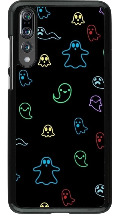 Huawei P20 Pro Case Hülle - Halloween 2024 colorful ghosts