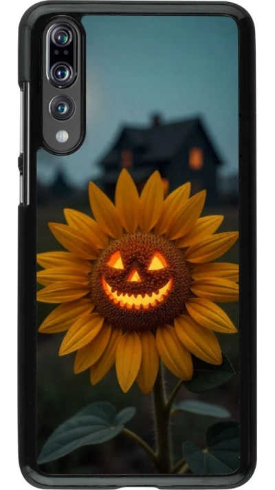 Coque Huawei P20 Pro - Halloween 2026 Evil Sunflower