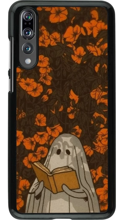 Coque Huawei P20 Pro - Halloween 2026 Ghost reading