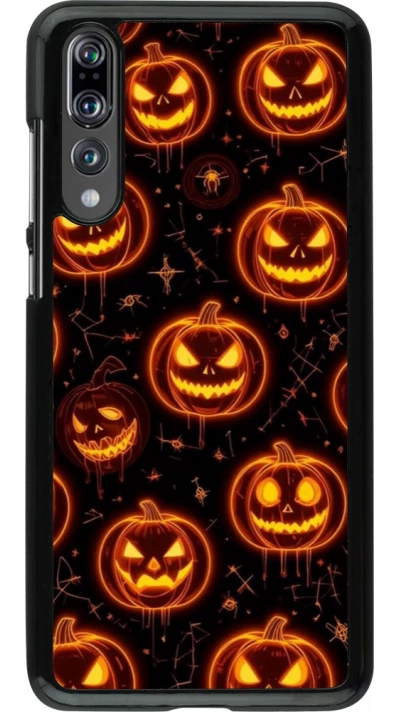 Coque Huawei P20 Pro - Halloween 2026 Pattern Pumpkins