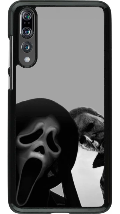Coque Huawei P20 Pro - Halloween 2026 Scream and Michael Myers