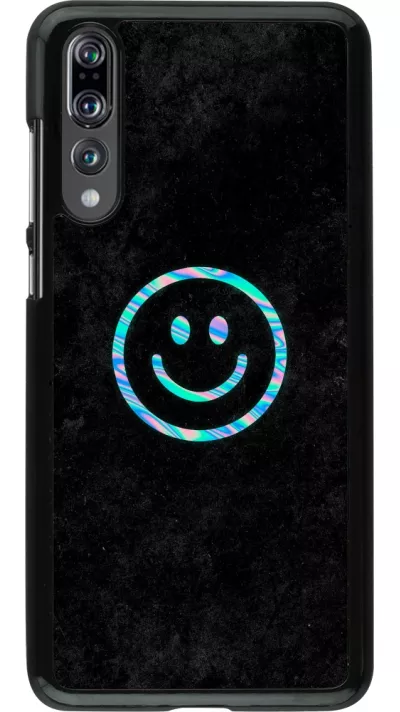 Huawei P20 Pro Case Hülle - Happy smiley irisirt