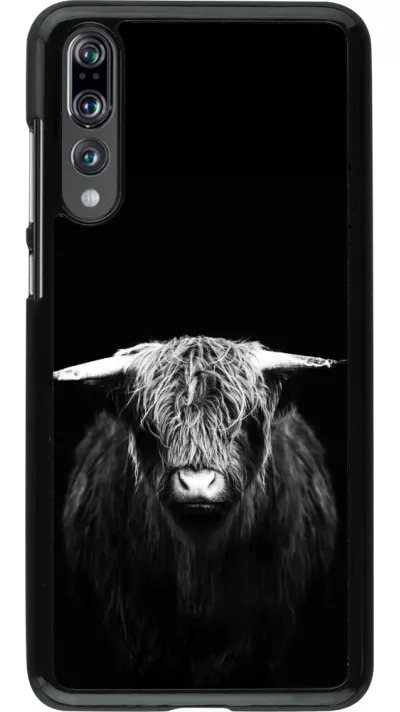 Huawei P20 Pro Case Hülle - Highland calf black
