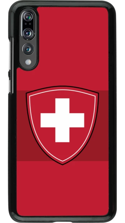 Huawei P20 Pro Case Hülle - Hockey World Championship Ecusson Suisse