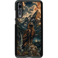 Coque Huawei P20 Pro - Linocut Aigle Royal