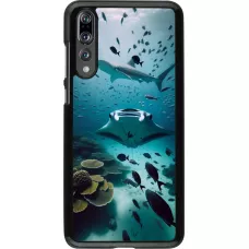 Huawei P20 Pro Case Hülle - Manta Lagune Reinigung