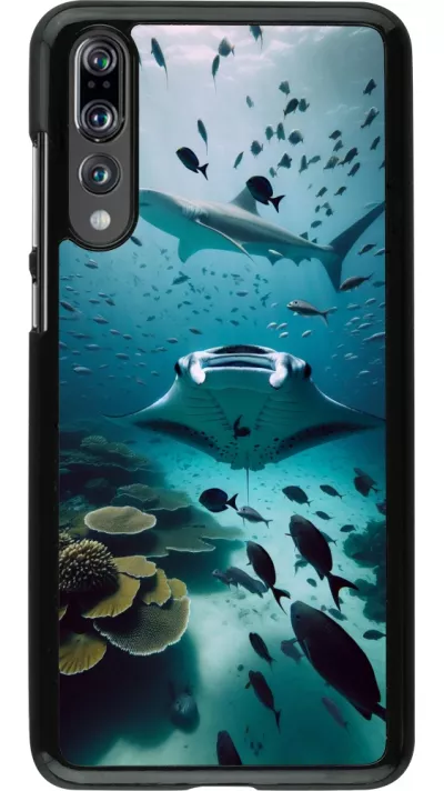 Huawei P20 Pro Case Hülle - Manta Lagune Reinigung