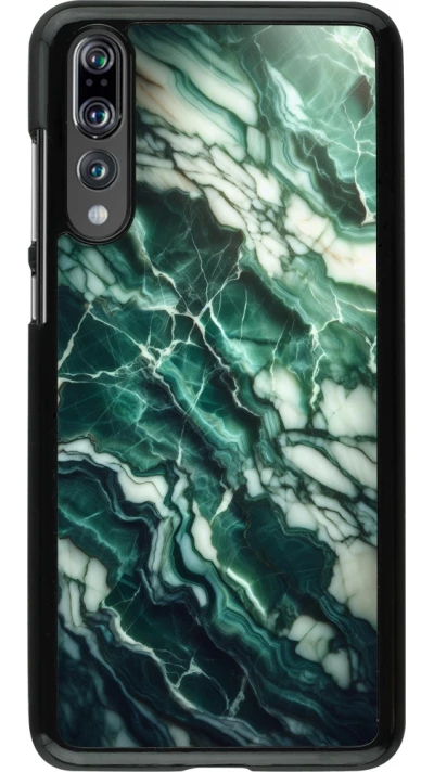 Huawei P20 Pro Case Hülle - Majestätischer grüner Marmor