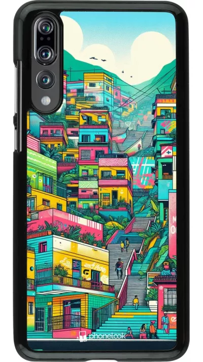 Huawei P20 Pro Case Hülle - Medellin Comuna 13 Kunst