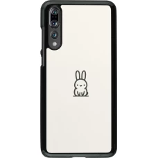 Huawei P20 Pro Case Hülle - Minimal Häschen Süße