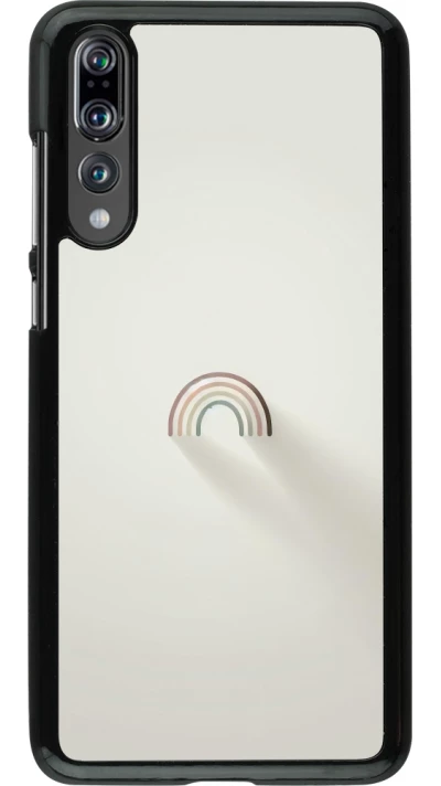 Huawei P20 Pro Case Hülle - Mini Regenbogen Minimal