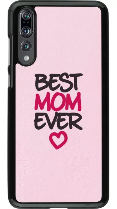 Huawei P20 Pro Case Hülle - Mom 2023 best Mom ever pink