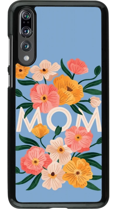 Huawei P20 Pro Case Hülle - Mom 2026 Flowers