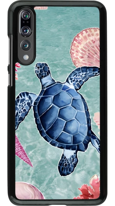 Huawei P20 Pro Case Hülle - Preppy Turtle