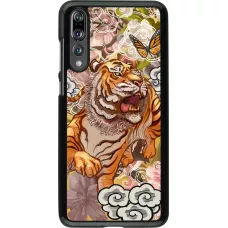 Huawei P20 Pro Case Hülle - Spring 23 japanese tiger