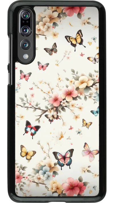 Huawei P20 Pro Case Hülle - Frühling 25 Leichte Schmetterlinge