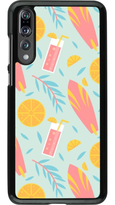 Huawei P20 Pro Case Hülle - Summer 2025 Pattern citron