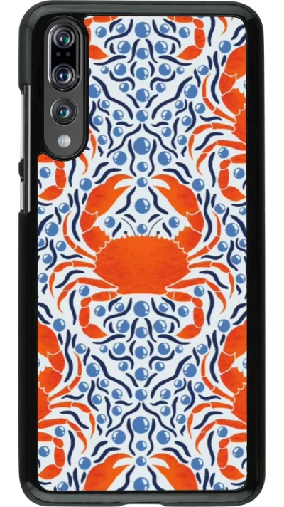 Coque Huawei P20 Pro - Crabs and pearls Summer 2026