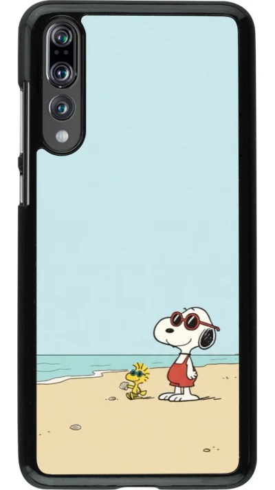 Coque Huawei P20 Pro - Snoopy on the beach Summer 2026