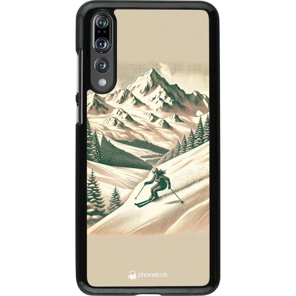 Huawei P20 Pro Case Hülle - Vintage Skiberg