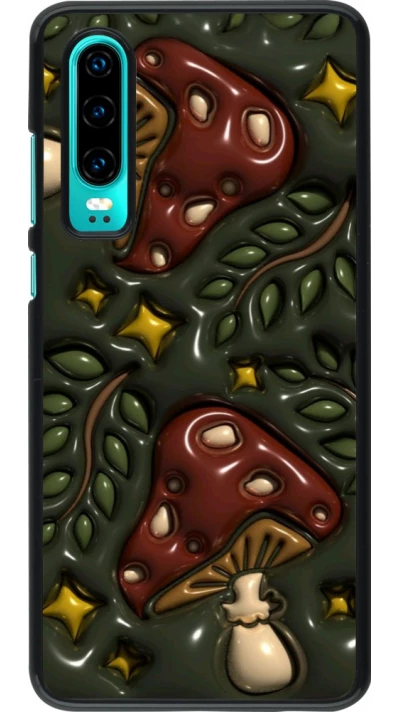 Coque Huawei P30 - Autumn 26 3D mushrooms