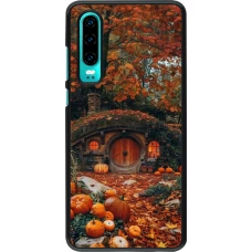 Coque Huawei P30 - Autumn 26 Hobbit house