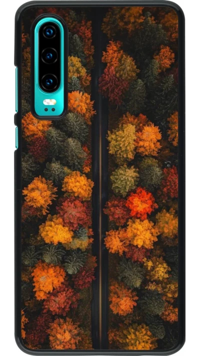 Coque Huawei P30 - Autumn 26 Road in autumn