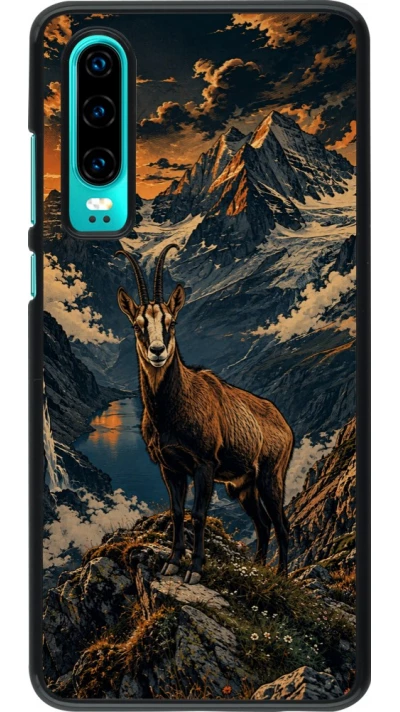 Coque Huawei P30 - Linocut Chamois