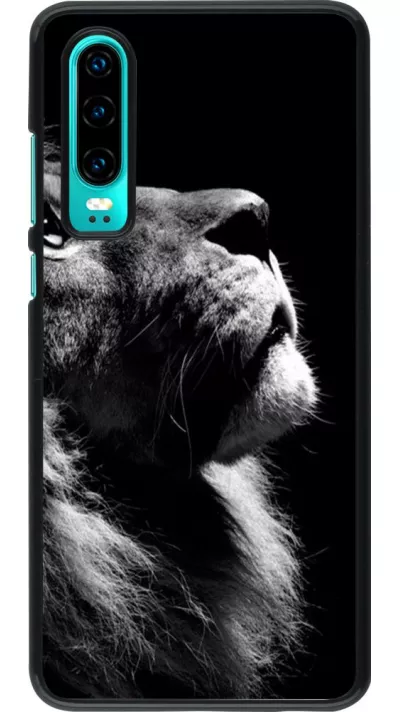 Hülle Huawei P30 - Lion looking up