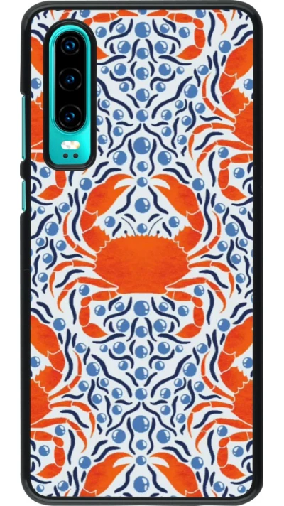 Coque Huawei P30 - Crabs and pearls Summer 2026
