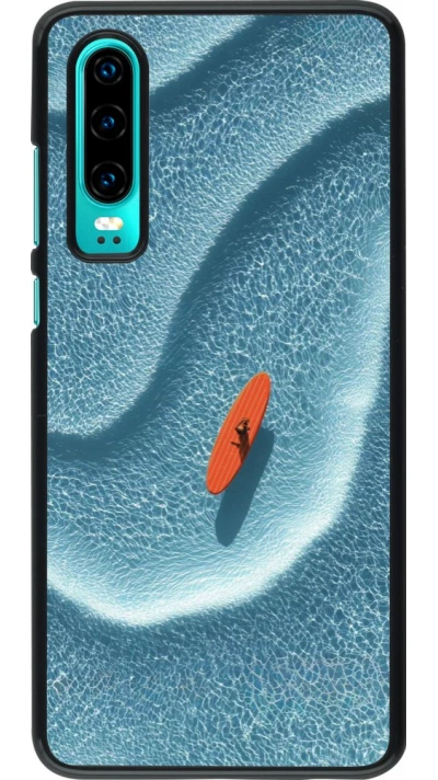 Coque Huawei P30 - Orange surf Summer 2026