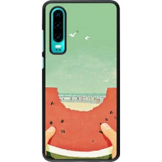 Coque Huawei P30 - Views through a watermelon Summer 2026