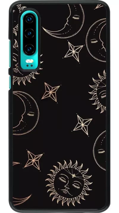Hülle Huawei P30 - Suns and Moons