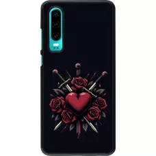 Coque Huawei P30 - Valentine 2024 gothic love