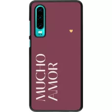 Coque Huawei P30 - Valentine 2024 mucho amor rosado
